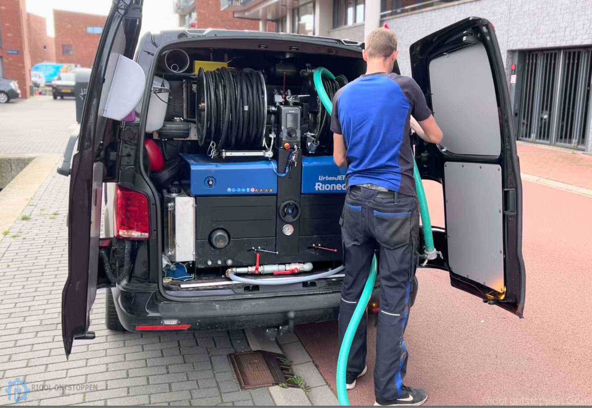 Riool Hogedruk Machine Goes